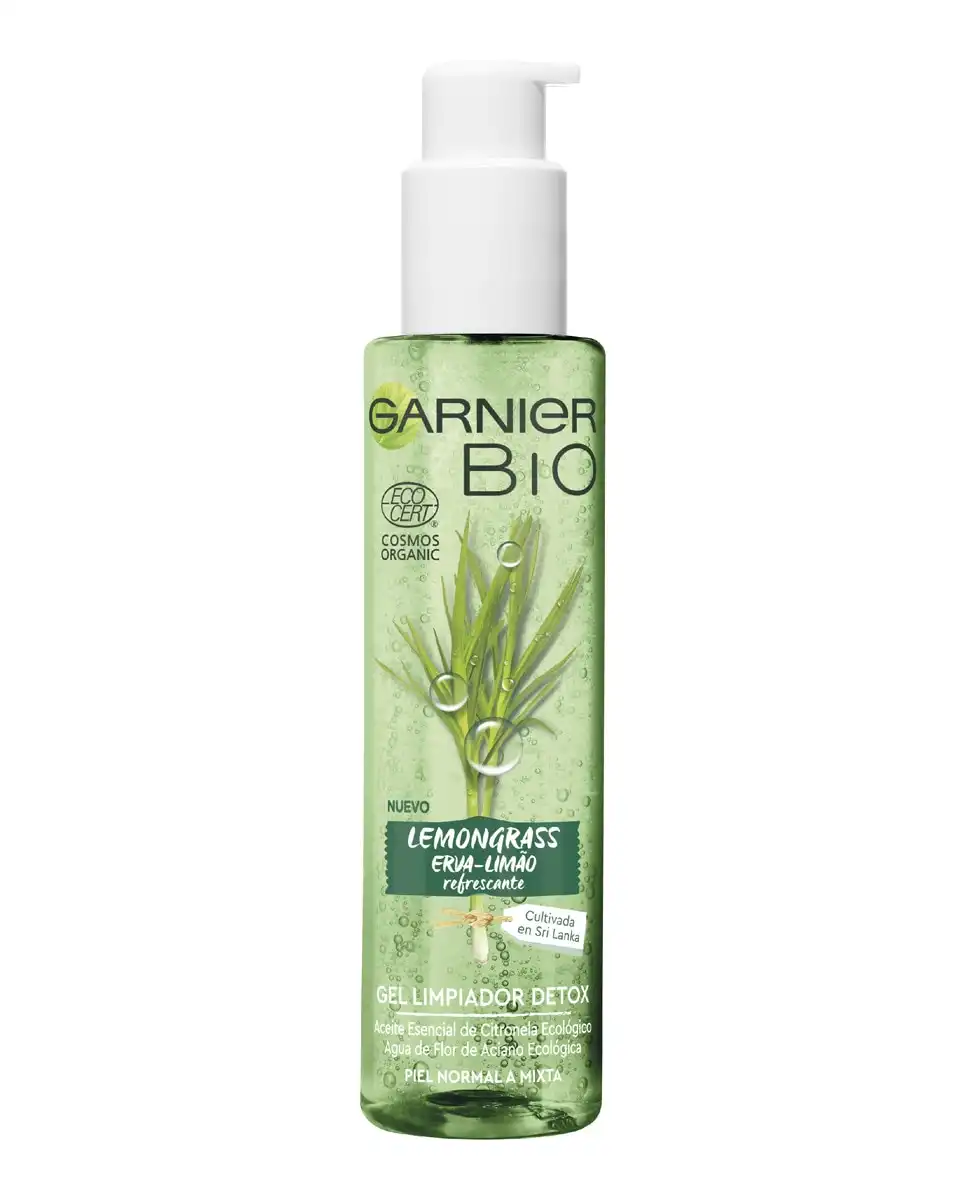 Garnier - Gel Limpiador Detox Lemongrass Bio - Garnier - Comparador de precios