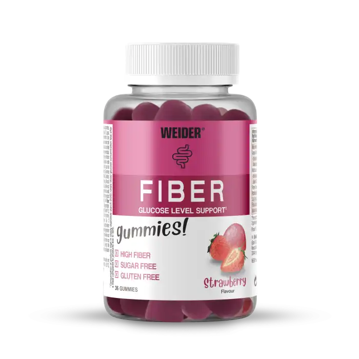 Gummies Fibra Fresa - Weider - Comparador de precios