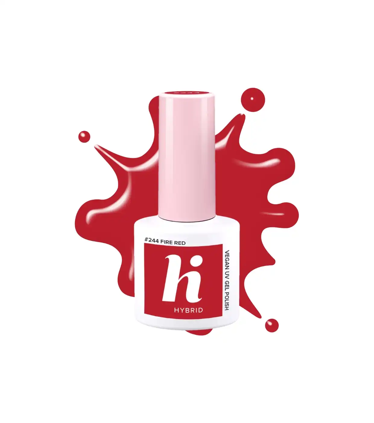Hi Hybrid - Esmalte de uñas semipermanente - 244: Fire Red - Hi Hybrid - Comparador de precios