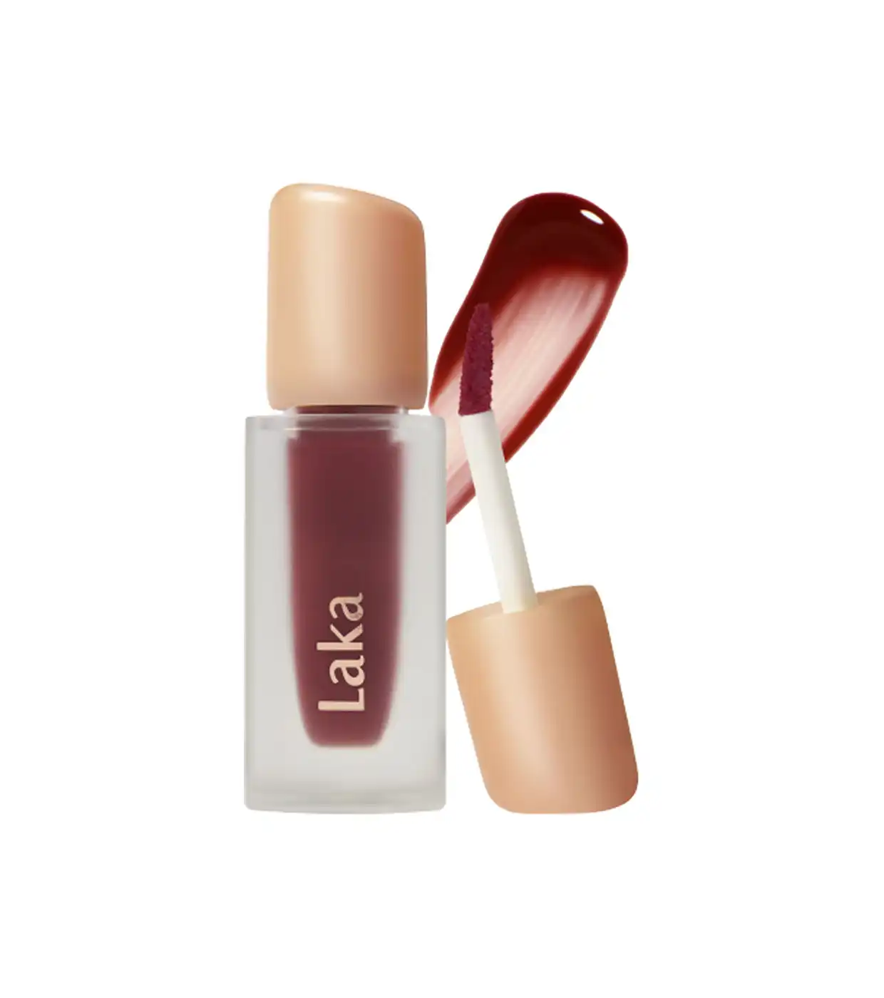 Laka - Tinte brillo labial hidratante Fruity Glam Tint - 120: Caffeine Rose - Laka - Comparador de precios