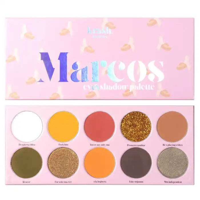 Marcos Paleta de Sombras 28 gr - Krash Kosmetics - Comparador de precios