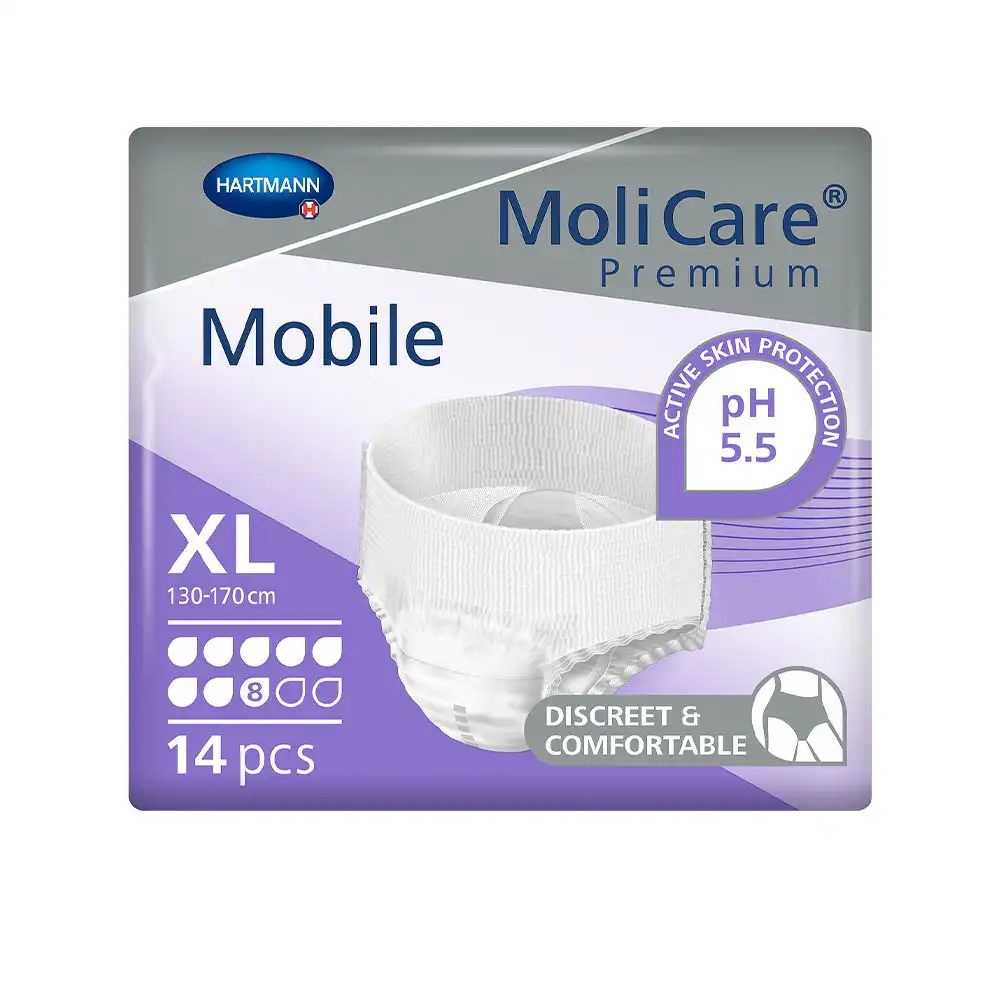 Molicare Premium mobile 8D Xl 14 u - Hartmann - Comparador de precios