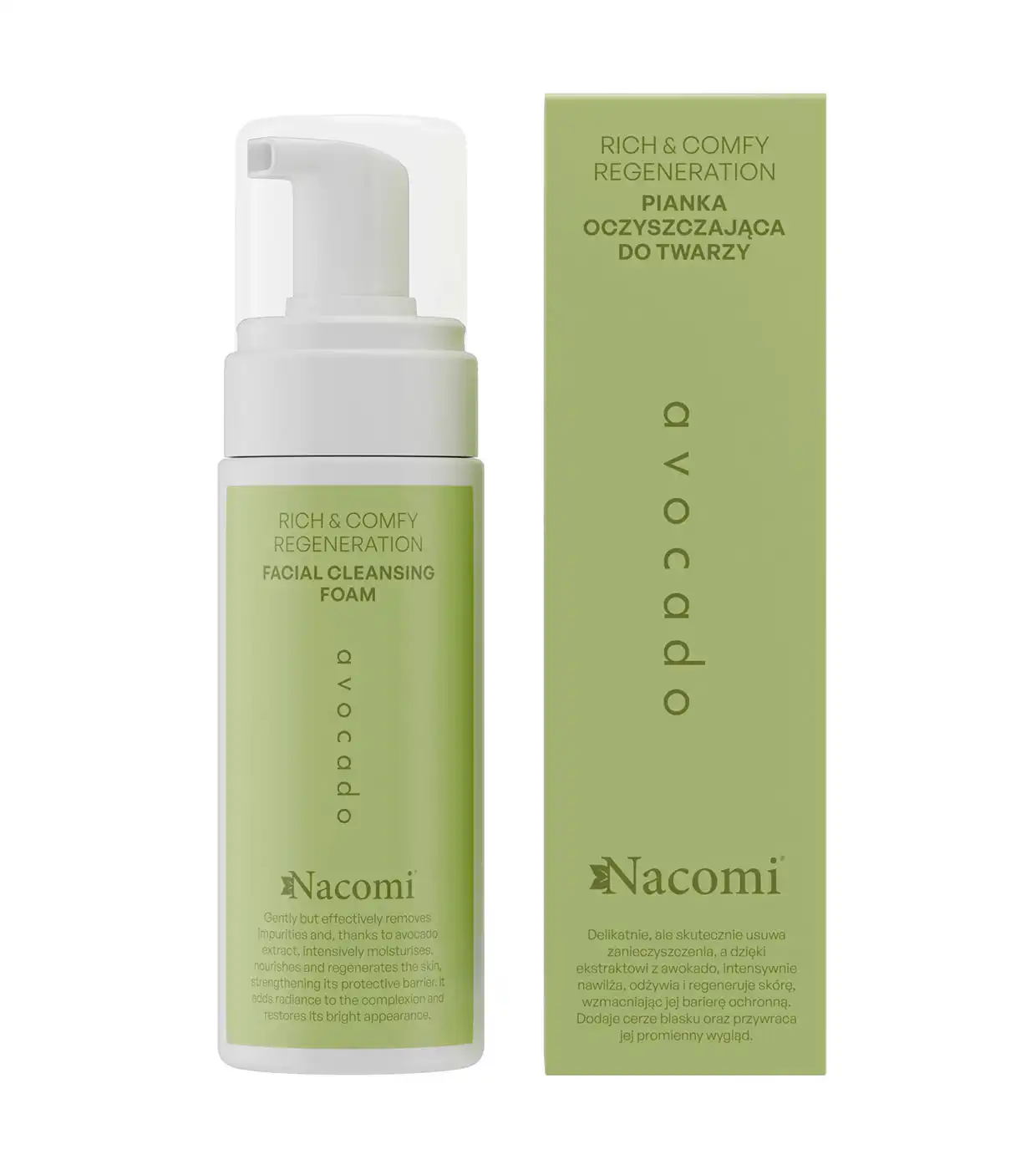 Nacomi - *Rich & Comfy Regeneration* - Espuma limpiadora facial con aguacate - Nacomi - Comparador de precios