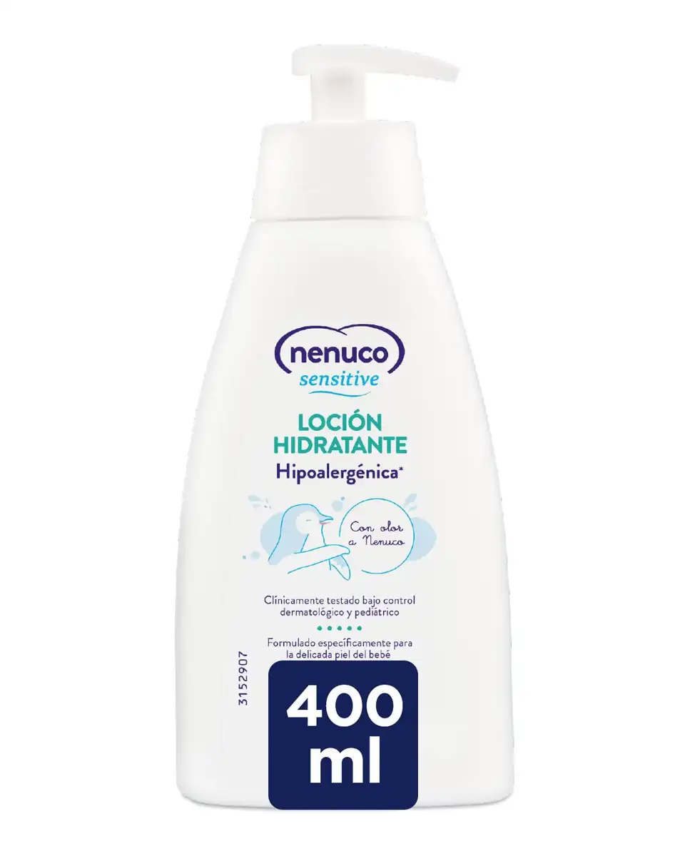 Nenuco - Loción Hidratante Hipoalergénica Para Bebé Sensitive - Nenuco - Comparador de precios
