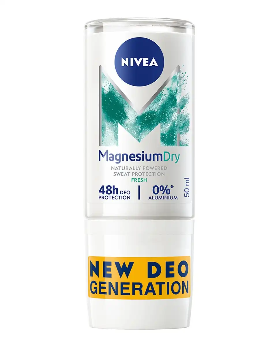 NIVEA - Desodorante Roll-on Magnesium Dry Fresh Sin Aluminio - Nivea - Comparador de precios