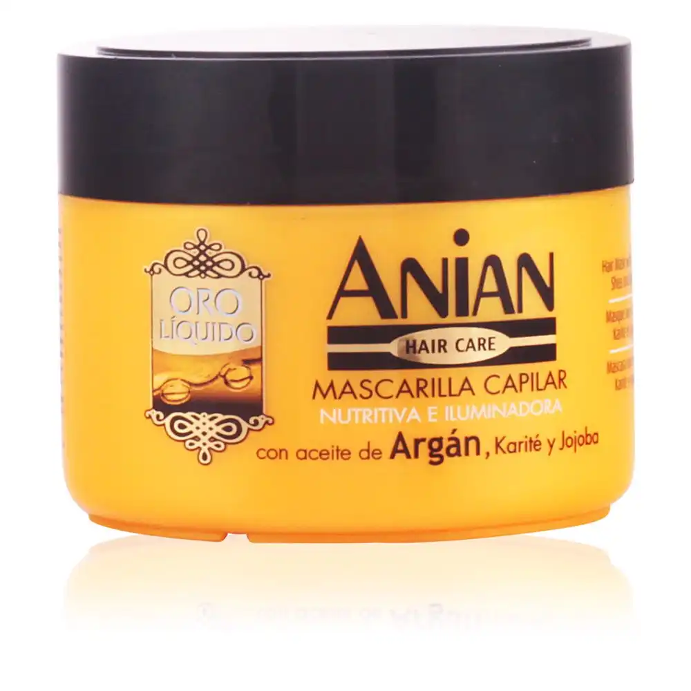 Oro Líquido mascarilla con aceite de argán 250 ml - Anian - Comparador de precios
