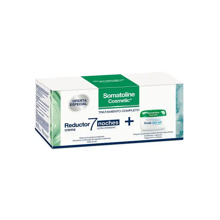 Pack Crema 7 noches y Exfoliante Reductor Sal Marina 400 ml - Somatoline - Comparador de precios