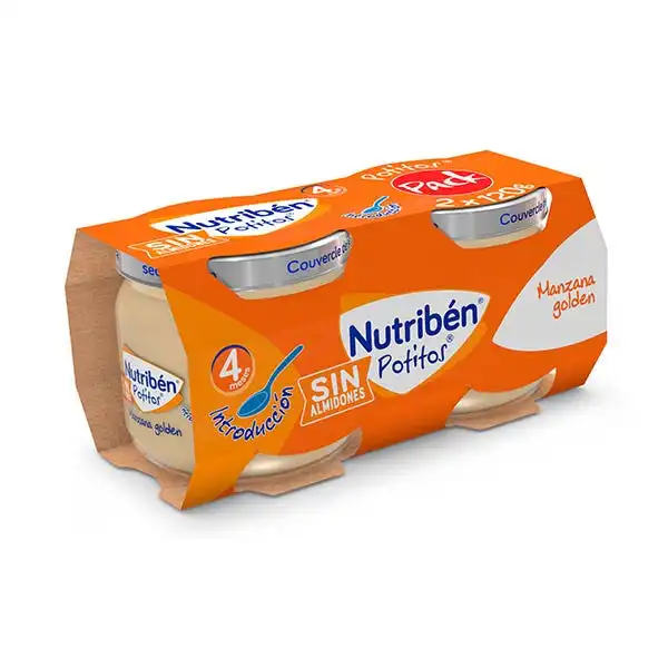 Potitos Introducción Manzana Golden - NUTRIBEN - Comparador de precios