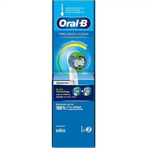 Recambio cepillo eléctrico precision clean 2 unidades - Oral-B - Comparador de precios