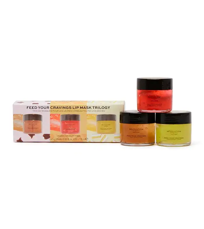 Revolution Skincare - Pack de mascarillas para labios Jake-Jamie Feed your Cravings - Revolution Skincare - Comparador de precios