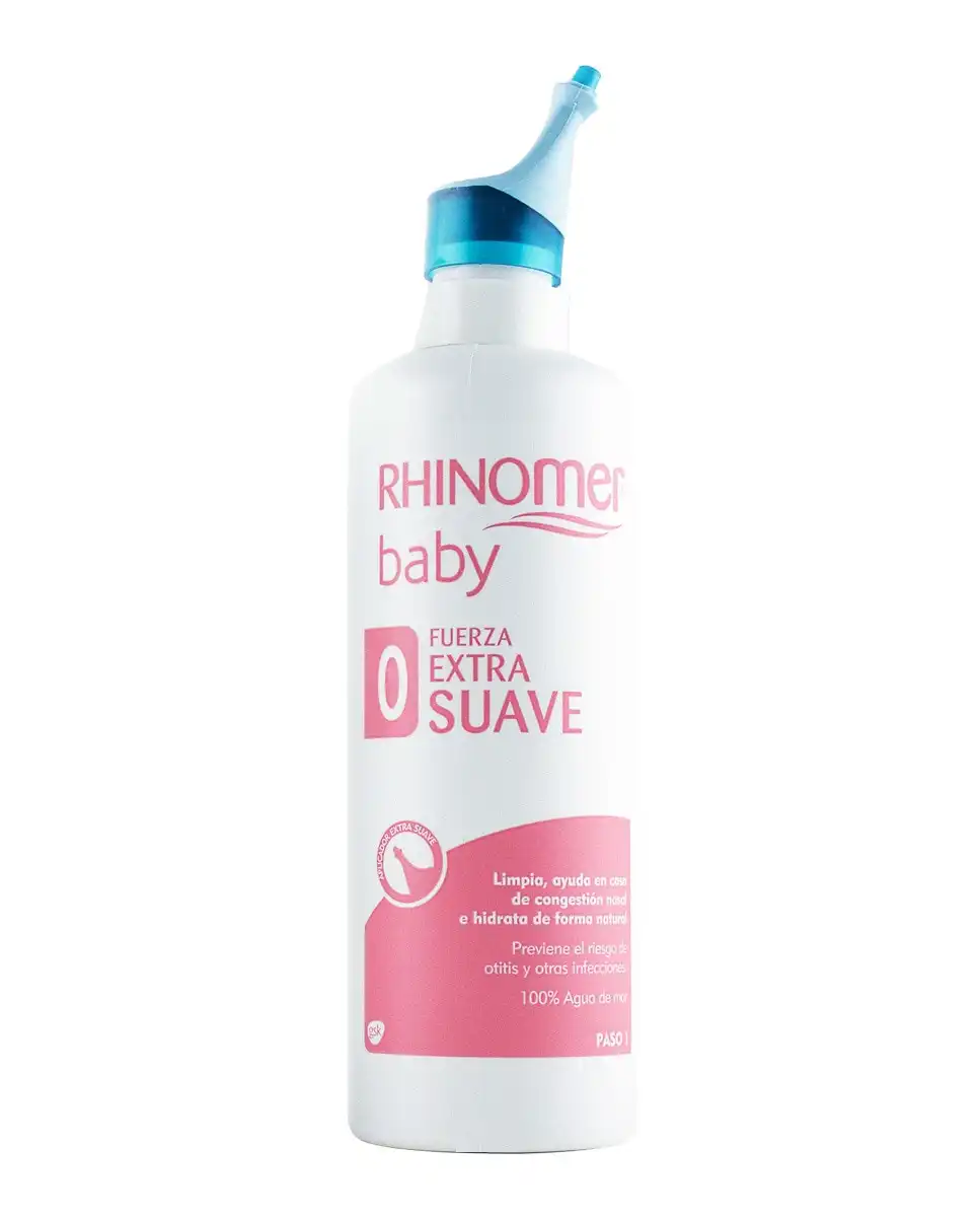 Rhinomer - Spray Nasal Agua De Mar Isotónica Fuerza Extra Suave F0 115 Ml - Rhinomer - Comparador de precios