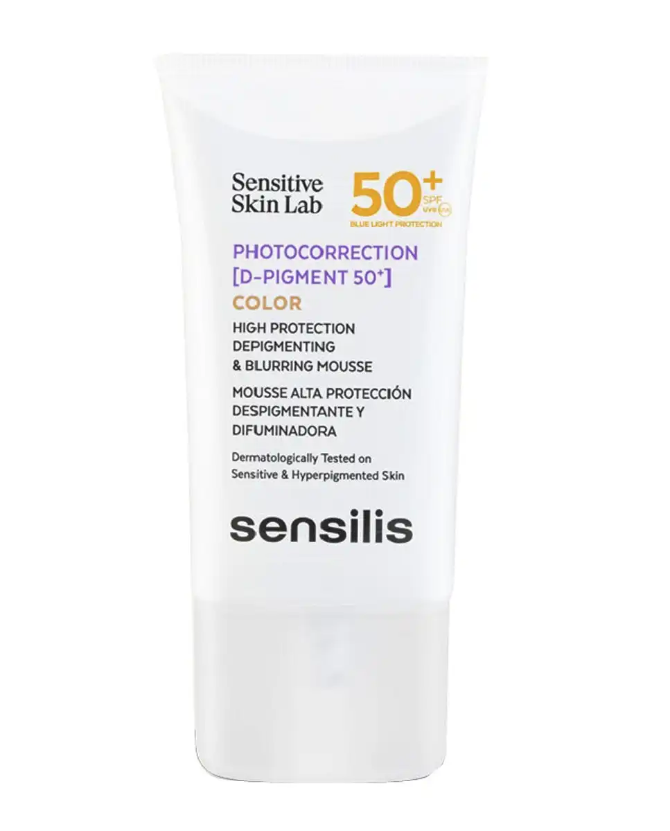 Sensilis - Mousse Despigmentante Con Color Photocorrection [D-Pigment 50+] 40 Ml - Sensilis - Comparador de precios