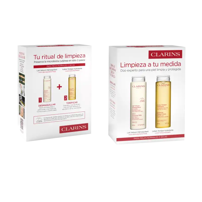 Set Limpieza Pieles Normales O Secas 200 Ml - Clarins - Comparador de precios