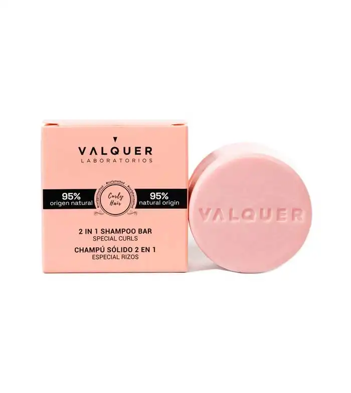 Valquer - Champú y acondicionador sólido 2 en 1 - Especial rizos - Valquer - Comparador de precios