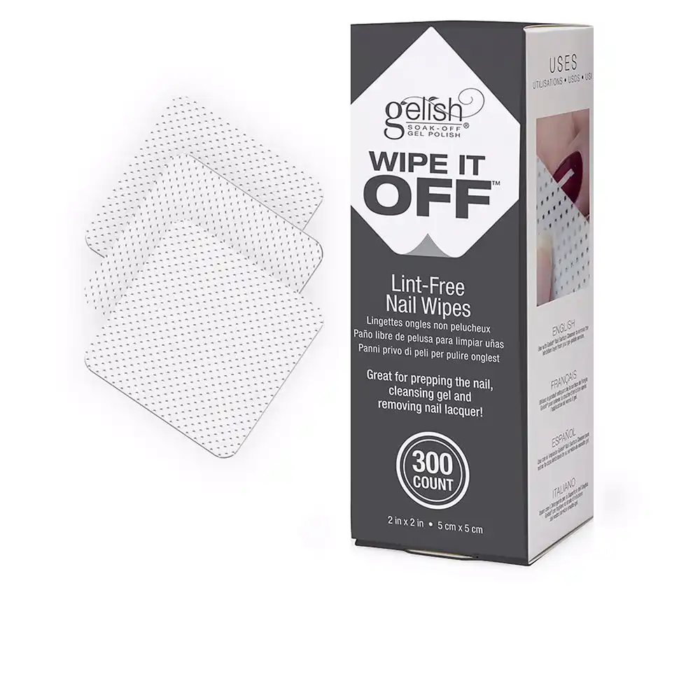 Wipe It Off lint-free nail wipes 300 u - Morgan Taylor - Comparador de precios