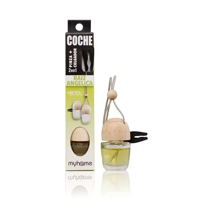 Ambientador Coche con Pinza Raíz Angelica 7 ml - MYHOME - Comparador de precios