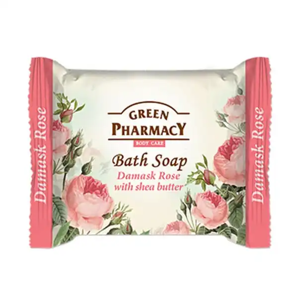 Bath Soap Damask Rose With Shea Butter - Green Pharmacy - Comparador de precios