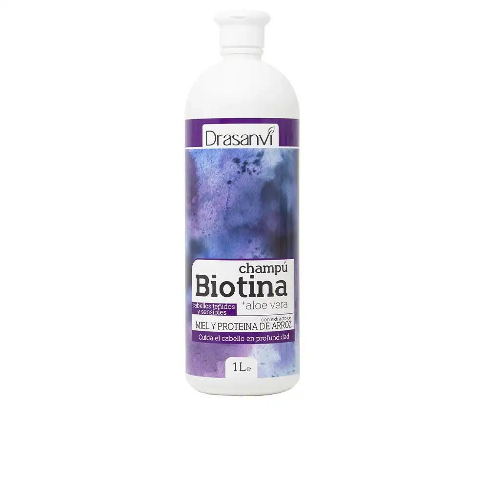 Biotina Y Aloe Vera champú cabello teñido y sensible 1000 ml - Drasanvi - Comparador de precios