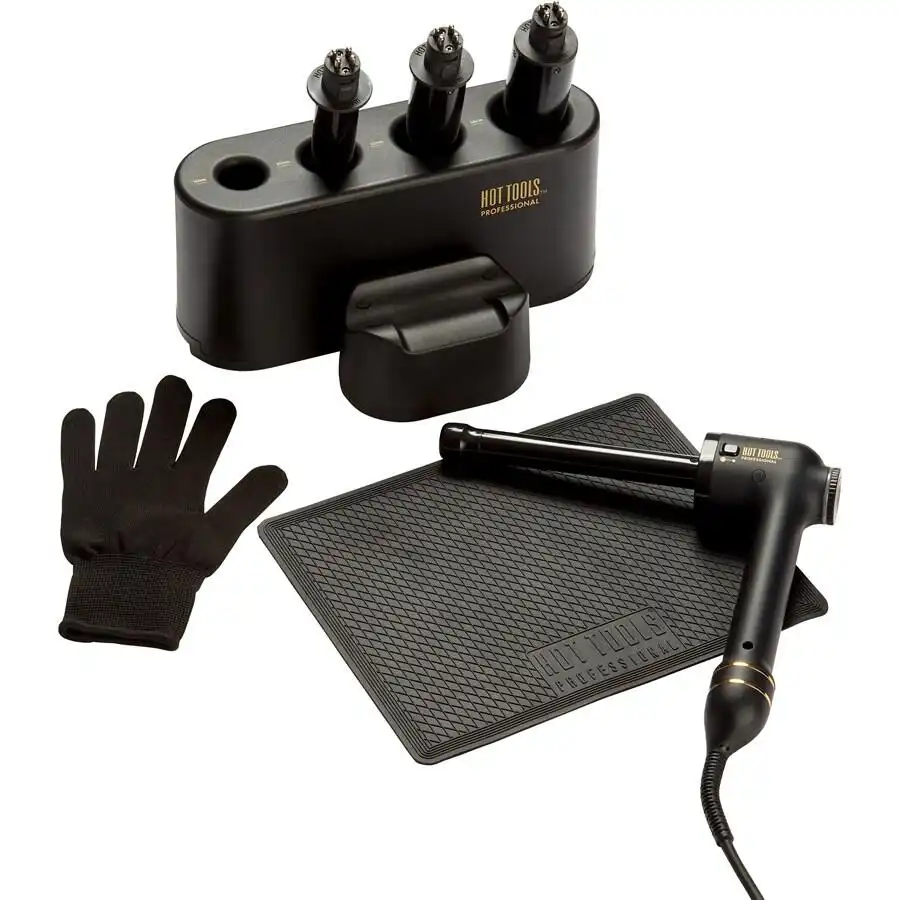 Black Gold Curlbar Set Rizador - HOT TOOLS - Comparador de precios