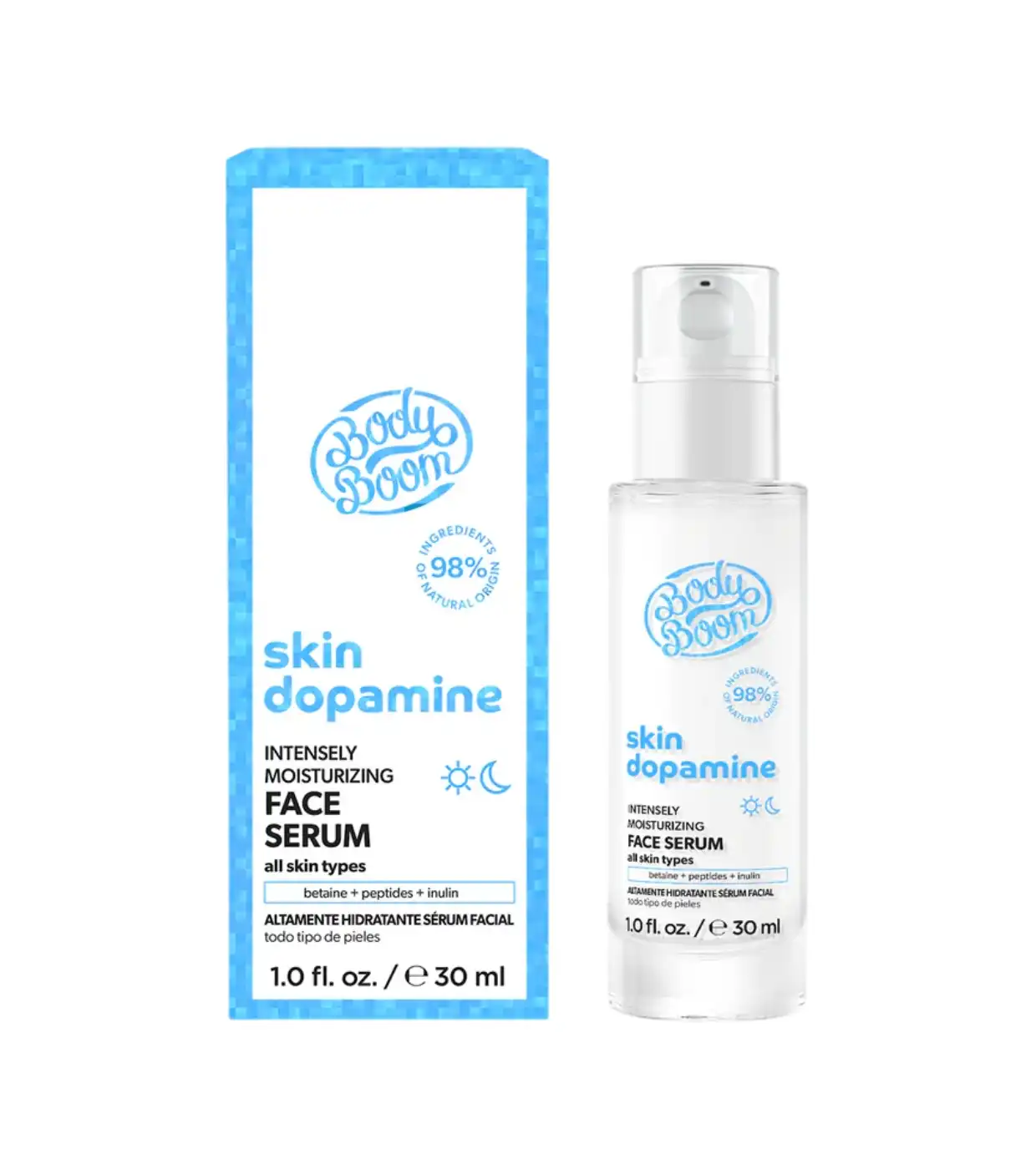Bodyboom - *Skin Dopamine* - Sérum hidratación intensa betaina + peptidos + inulina - Bodyboom - Comparador de precios