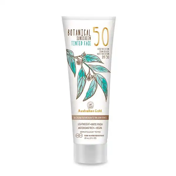 Botanical Sunscreen Tinted Face Spf 50 Medium-Tan - Australian Gold - Comparador de precios
