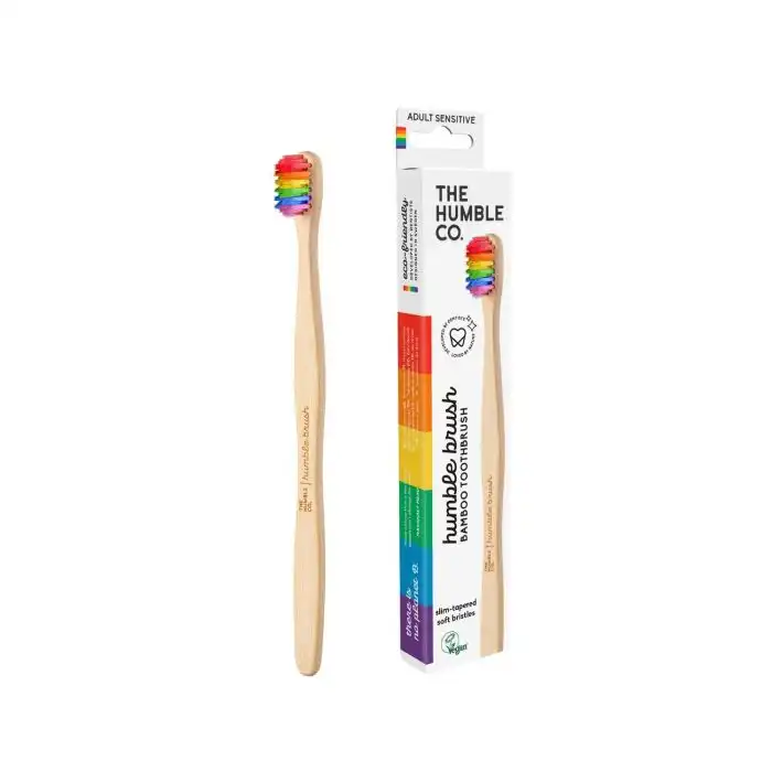 Cepillo de Dientes de Bambú Adult Sensitive - The Humble Co. - Comparador de precios