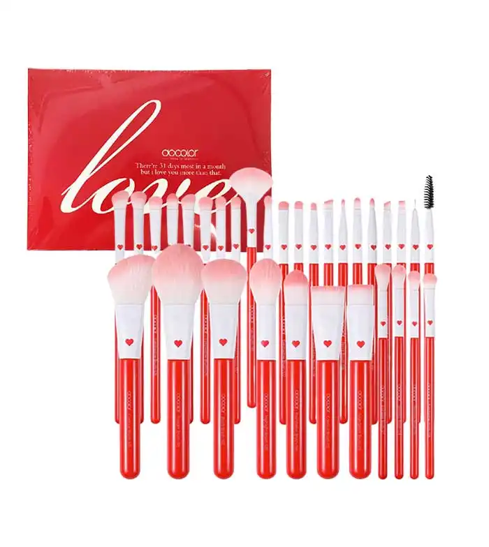 Docolor - Set de Brochas (32 piezas) Love - Docolor - Comparador de precios