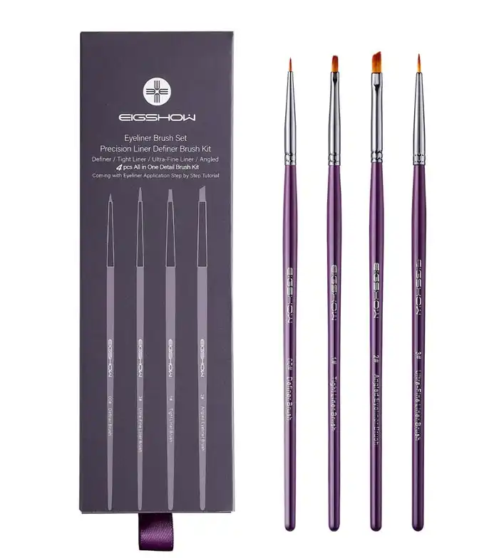 Eigshow - Set de pinceles para eyeliner (4 piezas) - Eigshow - Comparador de precios