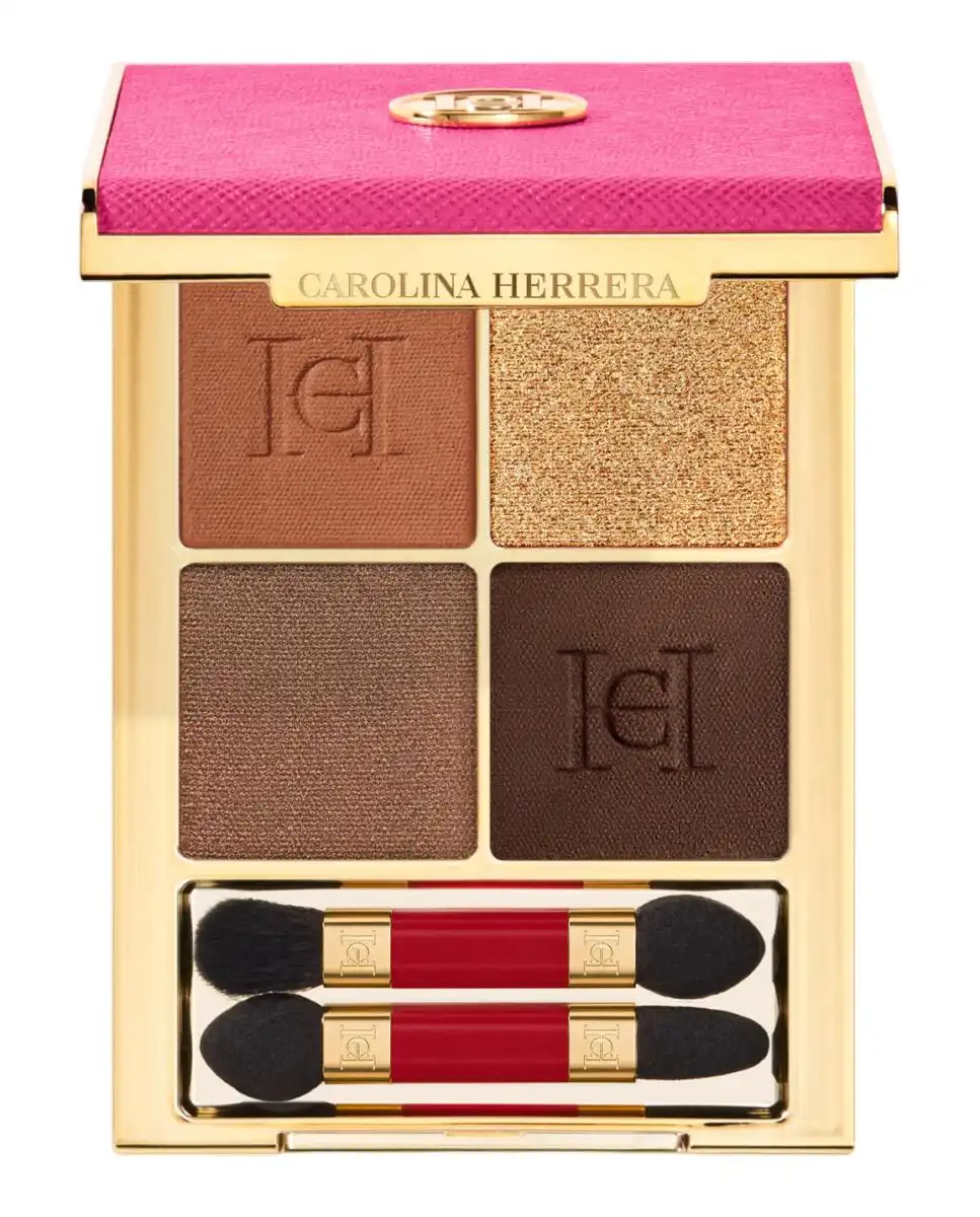 Eyeconica Quad Palette Paleta De Sombras 01 Bold in Gold 4,5 g - Carolina Herrera - Comparador de precios