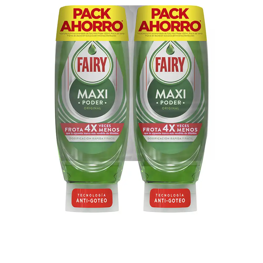 Fairy Maxi Poder Lavavajillas Concentrado lote 2 x 450 ml - Fairy - Comparador de precios