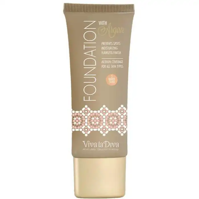Foundation Base de Maquillaje Con Argán - Viva la Diva - Comparador de precios