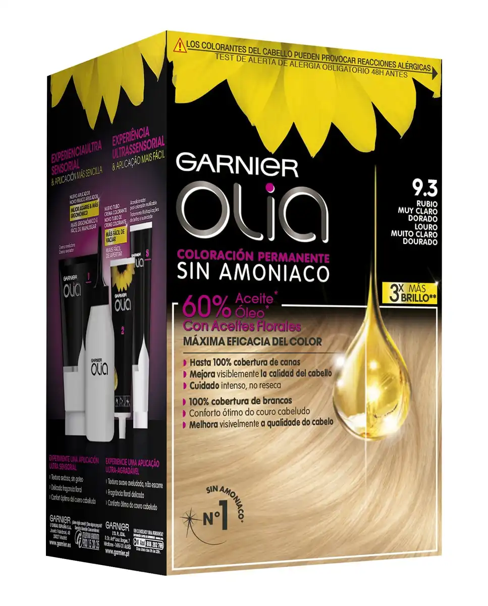 Garnier - Coloración Permanente Sin Amoniaco Olia - Garnier - Comparador de precios