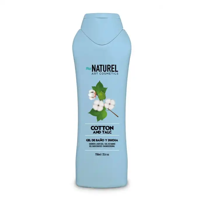 Gel de Baño y Ducha Algodón y Talco 750 ml - Naturel Art Cosmetics - Comparador de precios