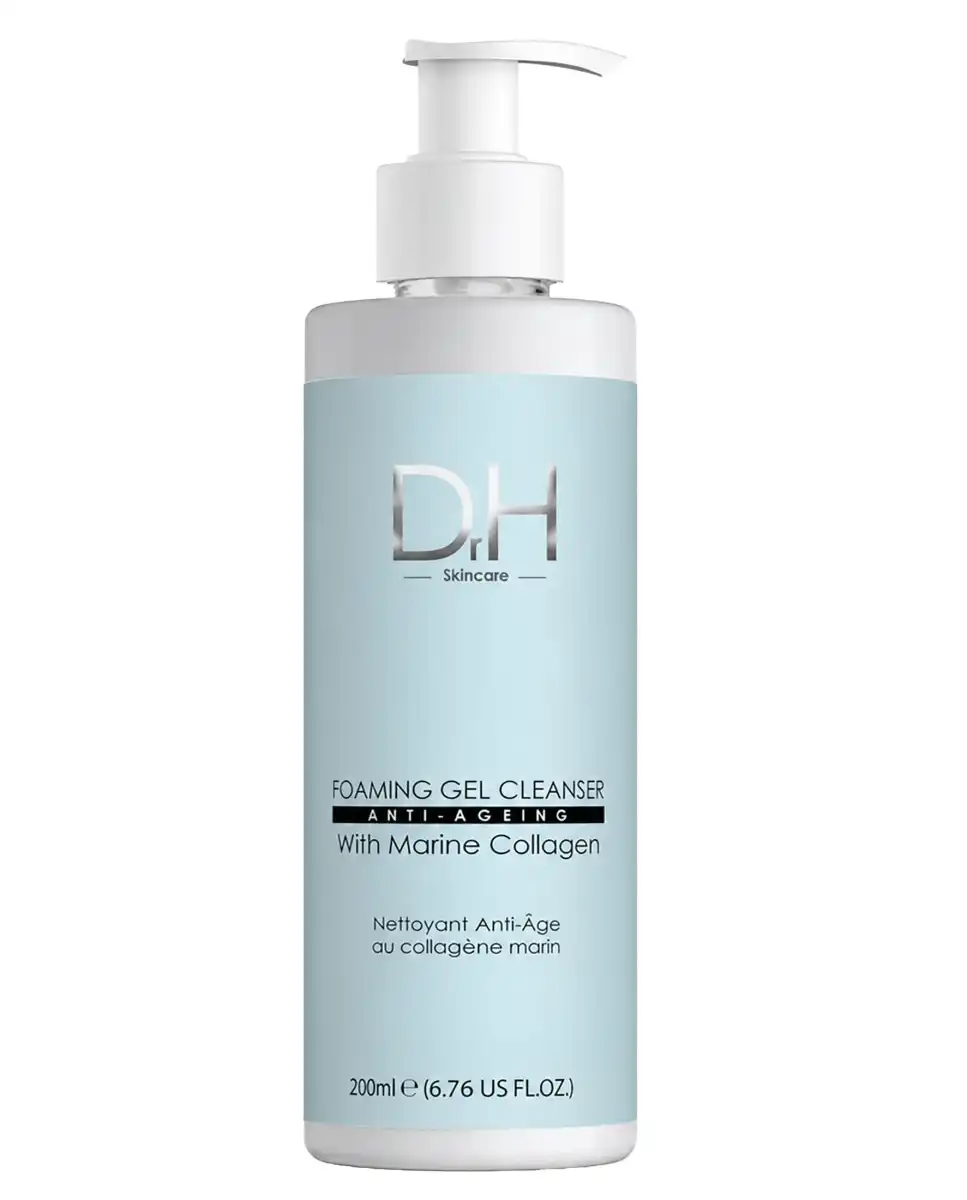 Gel limpiador espumoso con colágeno marino Dr H 200ml 700 - Skin Chemists - Comparador de precios