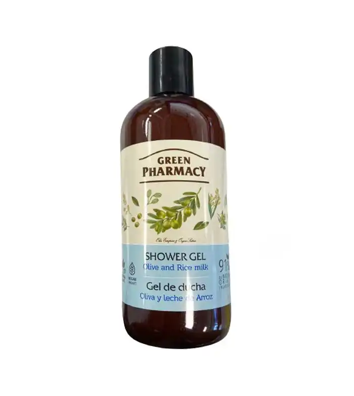 Green Pharmacy - Gel de ducha - Oliva y leche de arroz - Green Pharmacy - Comparador de precios