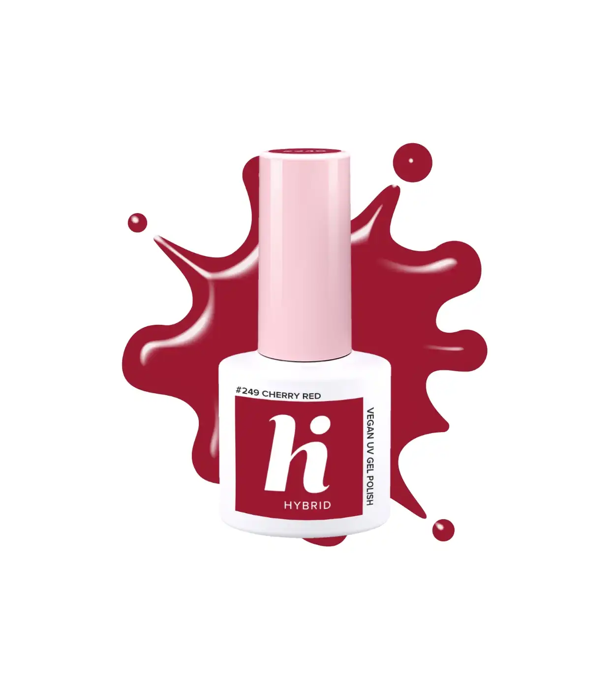Hi Hybrid - Esmalte de uñas semipermanente - 249: Cherry Red - Hi Hybrid - Comparador de precios