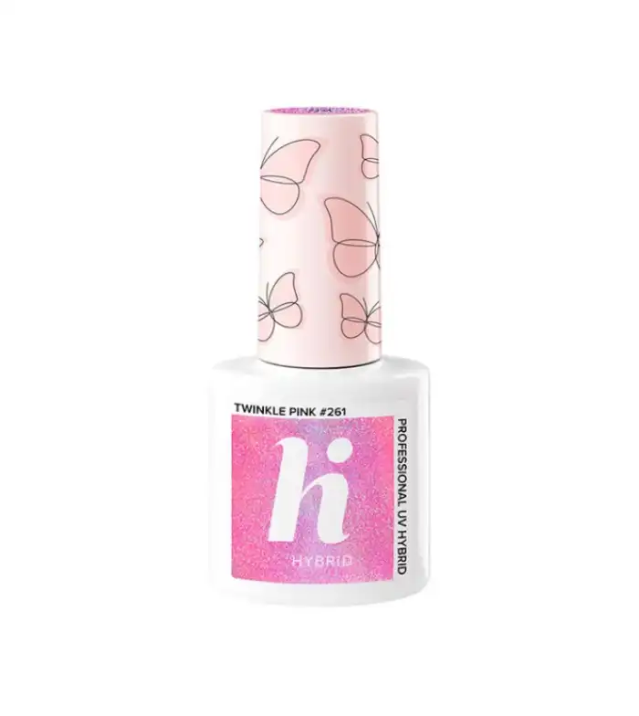 Hi Hybrid - *Hi Butterflies* - Esmalte de uñas semipermanente - 261: Twinkle Pink - Hi Hybrid - Comparador de precios