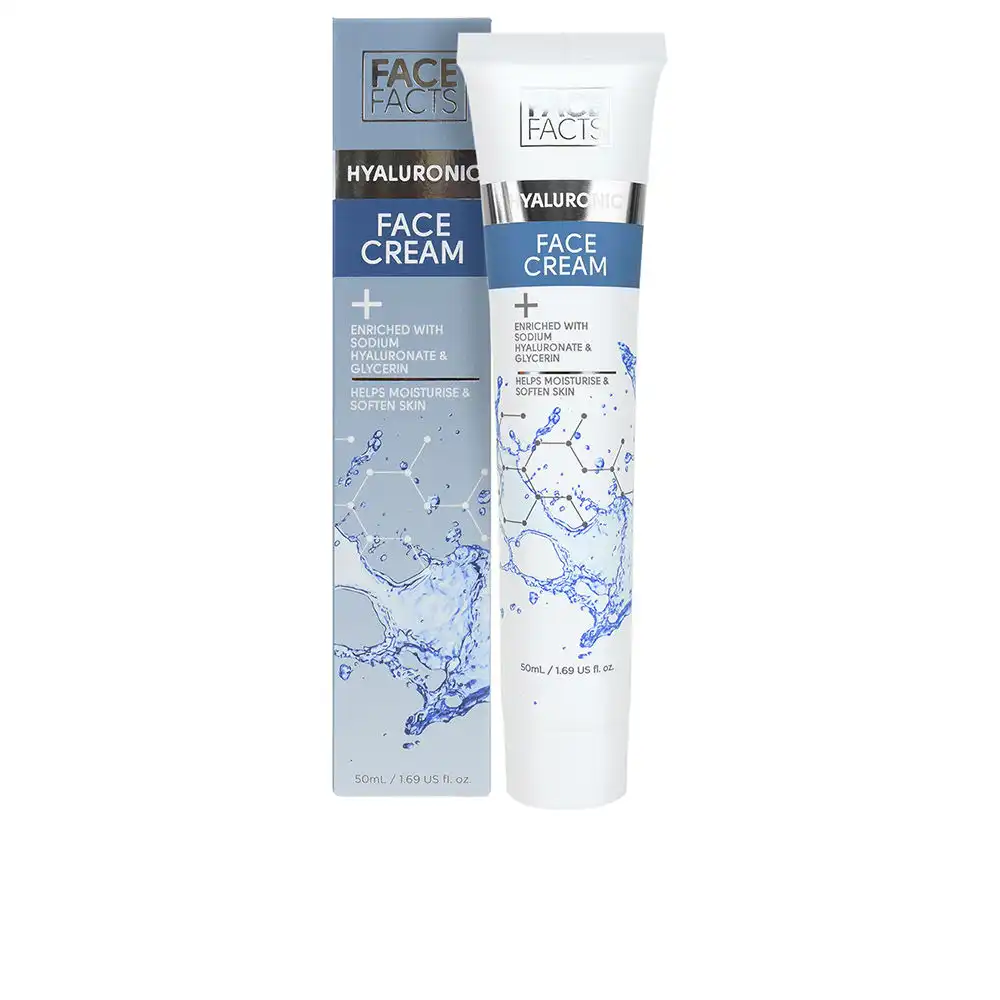 Hyaluronic face cream 50 ml - Face Facts - Comparador de precios