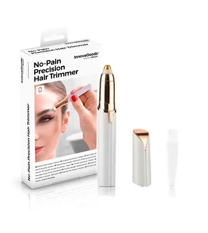 InnovaGoods - Depiladora facial de precisión No-Pain Precision Hair Trimmer - InnovaGoods - Comparador de precios