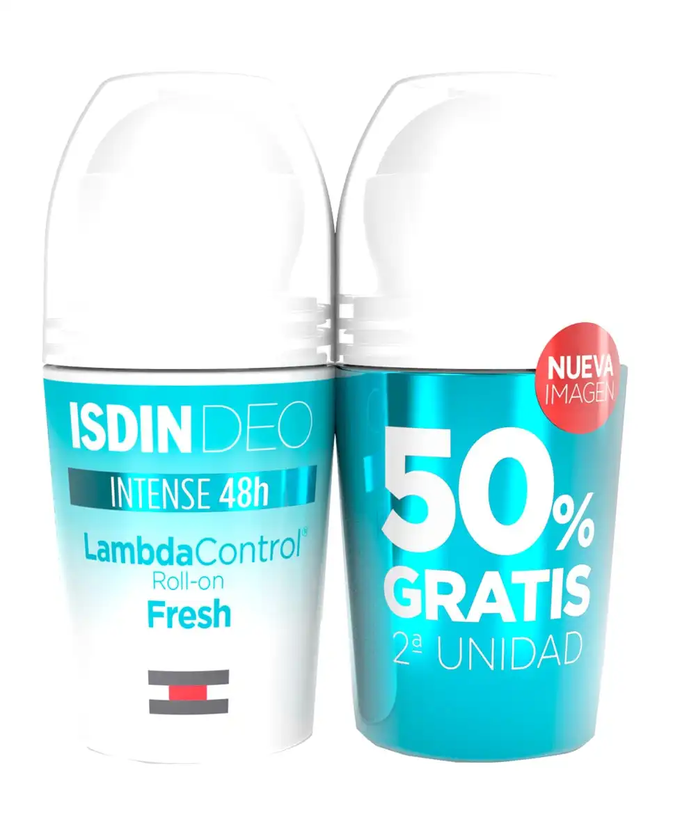 Isdin - Duplo Desodorante Roll-on Emulsión Lambda Control - Isdin - Comparador de precios