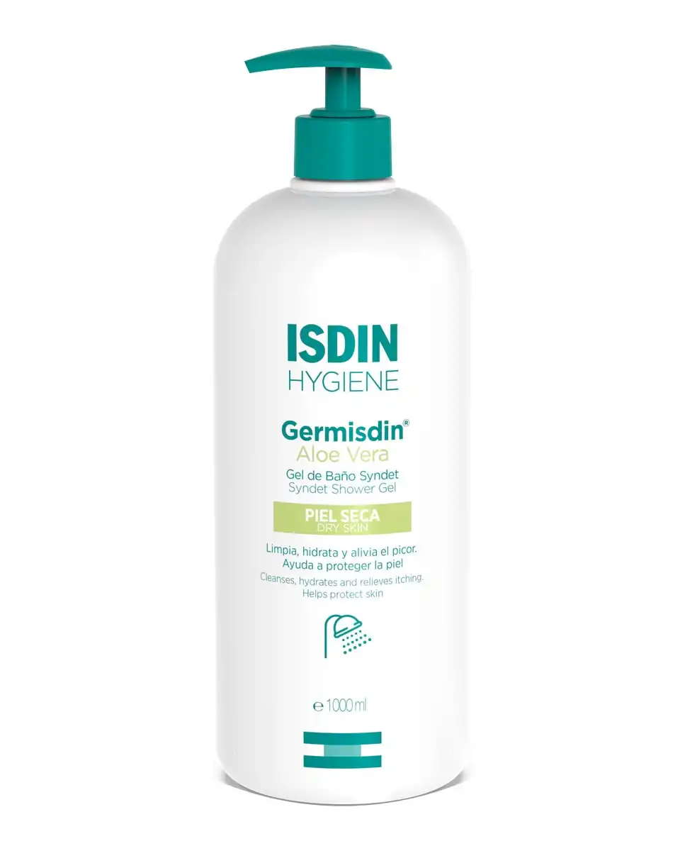 Isdin - Gel De Baño Germ Aloe Vera 1000 Ml - Isdin - Comparador de precios