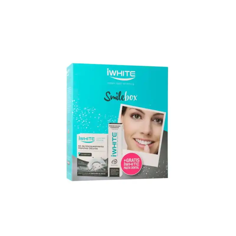 Iwhite Smile Box Kit De Blanqueamiento Manchas Oscuras - iWHITE - Comparador de precios