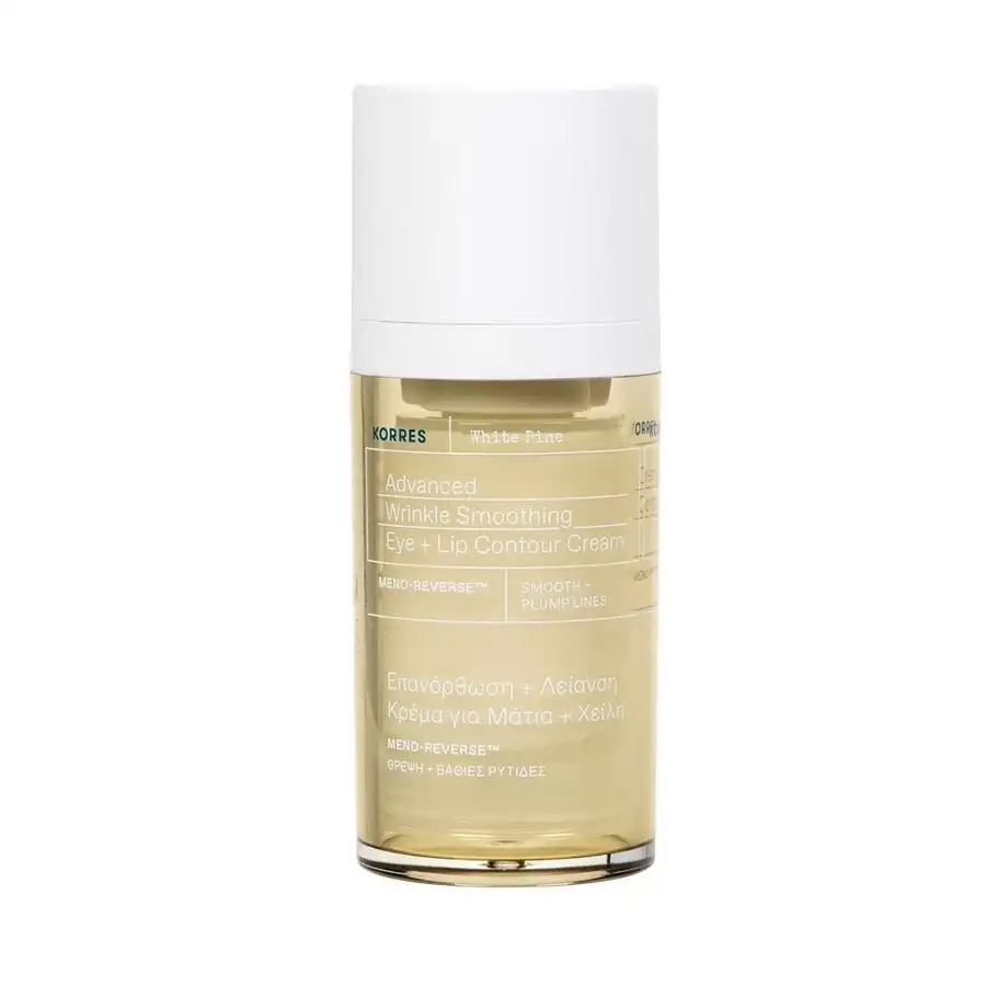 KORRES - White Pine Advanced Wrinkle Smoothing Eye + Lip Contour Cream Cremas de ojos 15 ml unisex - Korres - Comparador de precios