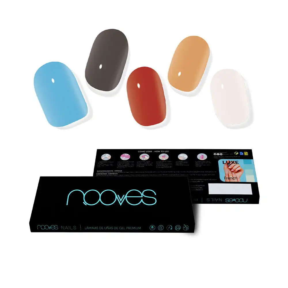 Láminas De Uñas De Gel premium glam #melody - Nooves - Comparador de precios