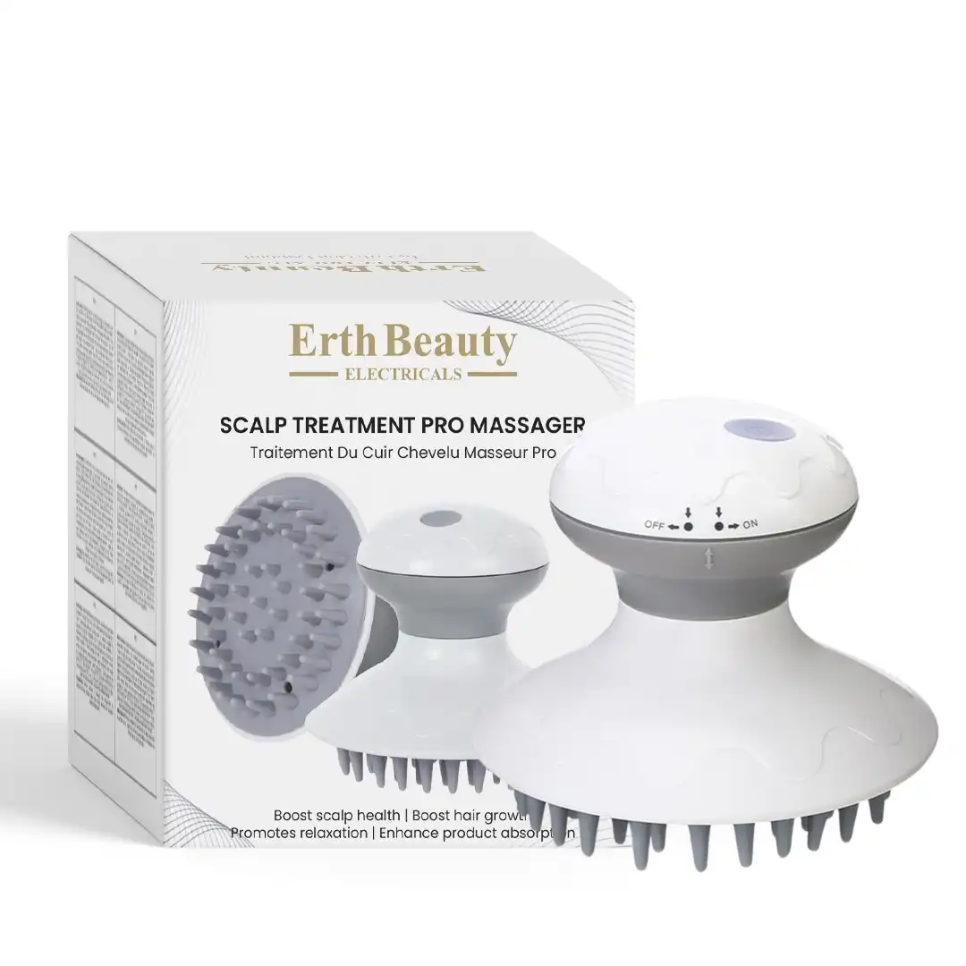 Masajeador profesional del cuero cabelludo para tratamiento. Set de cuidado capilar 1 unit - ErthSkin London - Comparador de precios