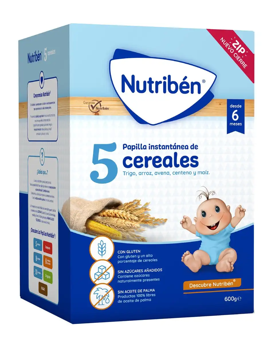 Nutribén® - Papilla 5 Cereales - Nutribén® - Comparador de precios