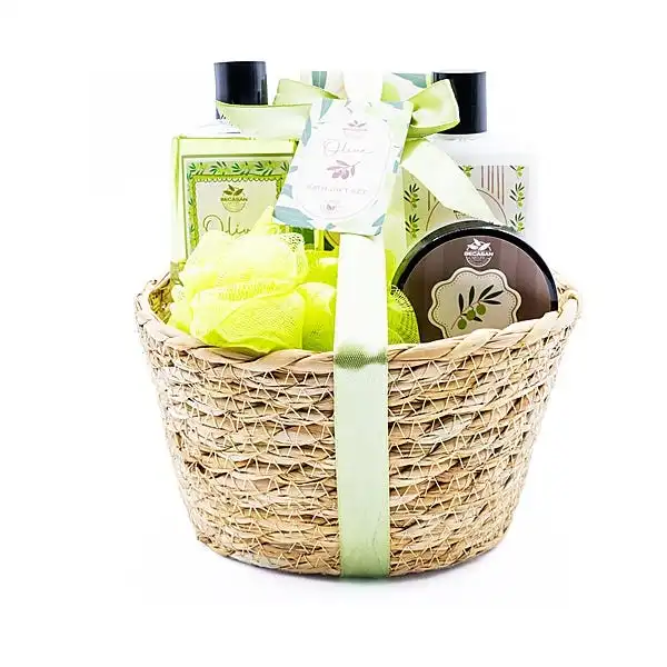 Olive Bath Gift Set 5 Piezas - Becasan Nature - Comparador de precios