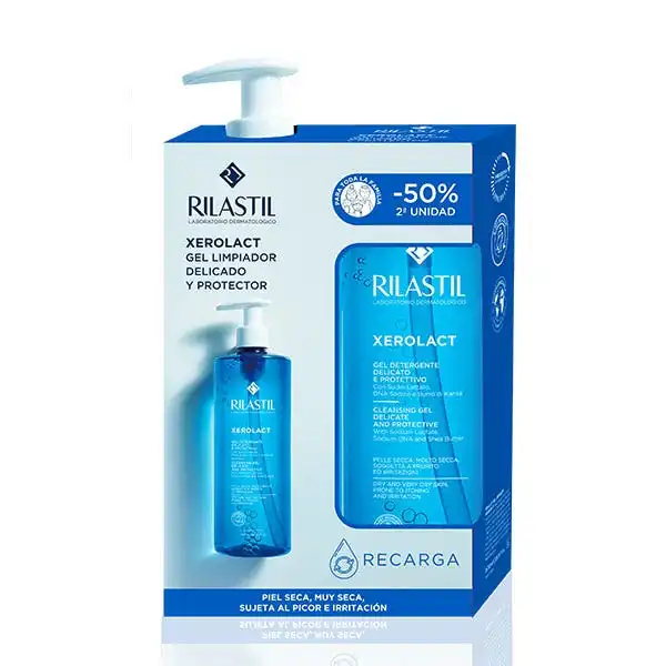Pack Xerolact Gel Limpiador - Rilastil - Comparador de precios