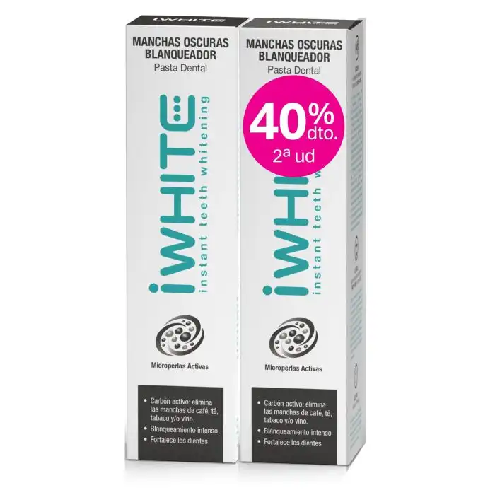 Pasta Dental Blanqueador Manchas Duplo - iWHITE - Comparador de precios