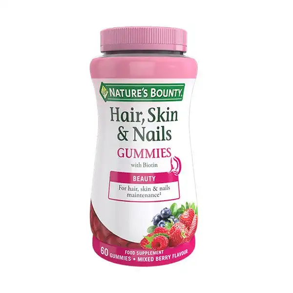 Pelo, Piel Y UÃ±as Gummies - Nature's Bounty - Comparador de precios